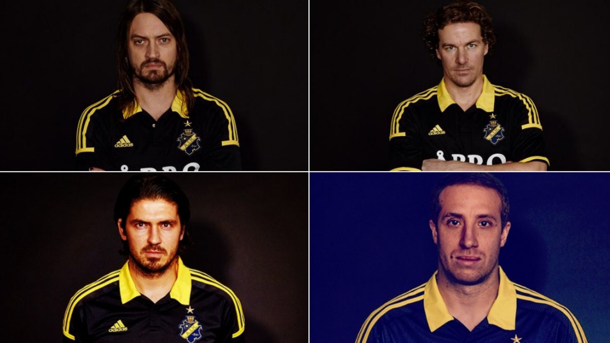 Under fredagen lanserade AIK en kampanj för sina nya matchtröjor.